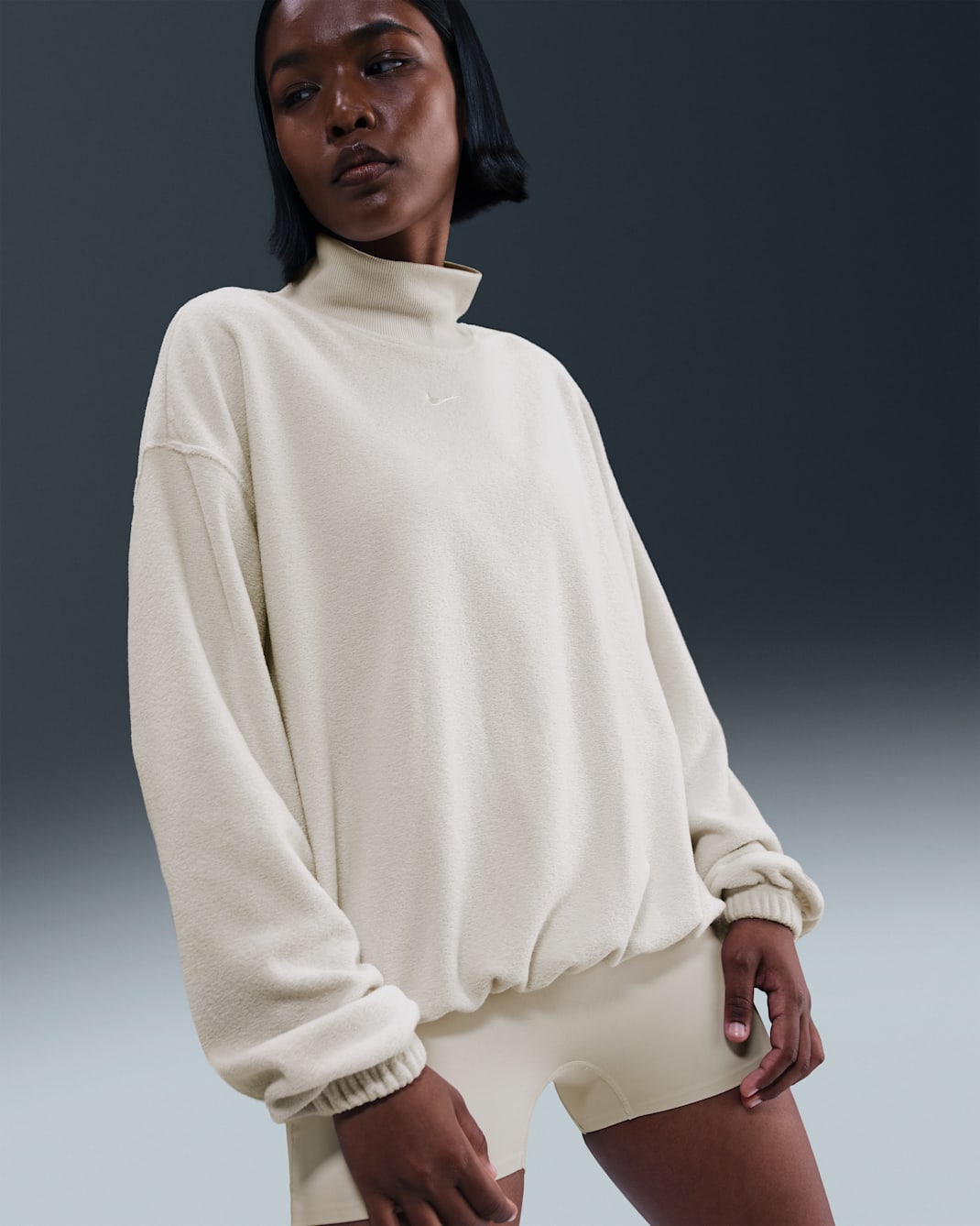 Nike Sportswear Phoenix Plush Women's Cozy Fleece Oversized Mock